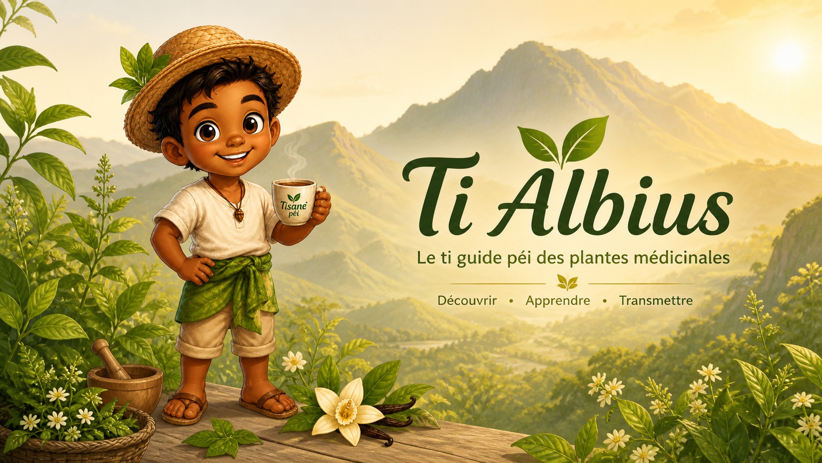Ti Albius vous guide sur les tisanes de La Réunion
